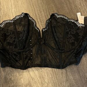 Victoria's Secret Black Lace Bra